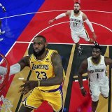 LeBron James inarrêtable devant New Orleans. KEYSTONE/AP/Kyle Terada